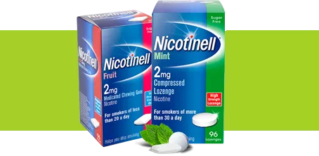 2mg fuit gum and 2mg lozenge