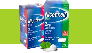 2mg fuit gum and 2mg lozenge